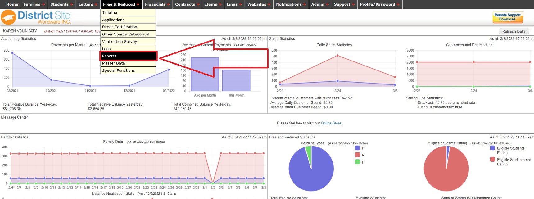How do I get a list of students who were Directly Certified?